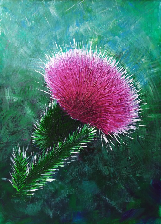 Thistle flower